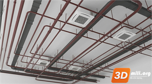 Ceiling Decoration Skp Files
